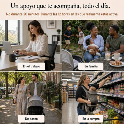 Braga Faja Postparto con Banda Cruzada 360°